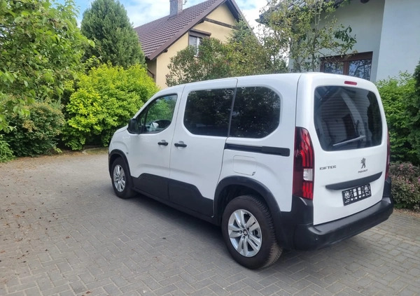 Peugeot Rifter cena 69900 przebieg: 30096, rok produkcji 2020 z Brzozów małe 154